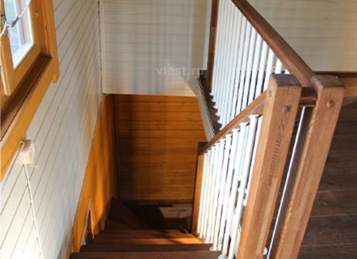 Лестницы для маленького проема второго этажа