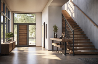 Стилистика оформления межэтажных лестниц