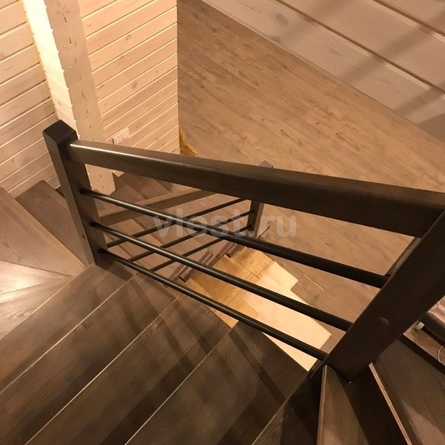 Лестница П-образная на монокосоуре Mono Style Стелла