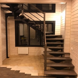 Купить лестницу в дом: цены на лестницы для частного дома в Москве