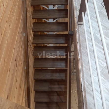 Прямая лестница на монокосоуре Mono Style Валери