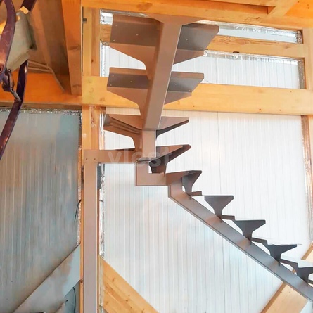 Металлический каркас лестницы Mono Style Стандарт 180