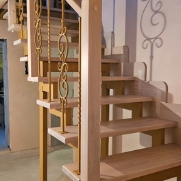 Купить лестницу в дом: цены на лестницы для частного дома в Москве