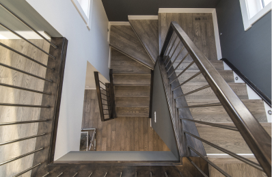 Геометрия лестниц для дизайна второго этажа