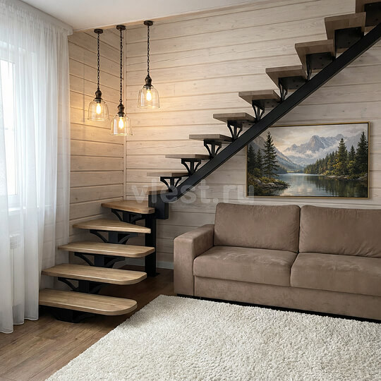 Г-образные лестницы